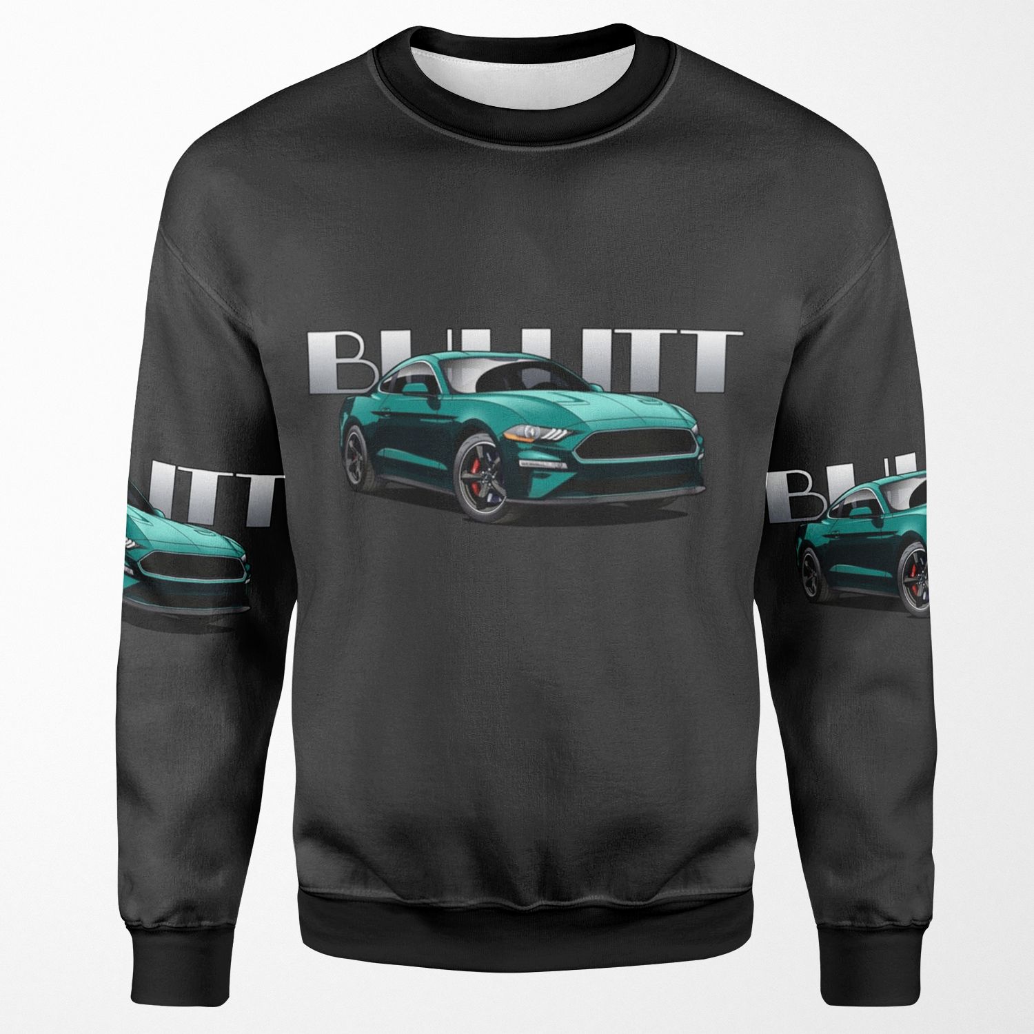 Bullitt Mustang All-over-print Unisex Sweatshirt
