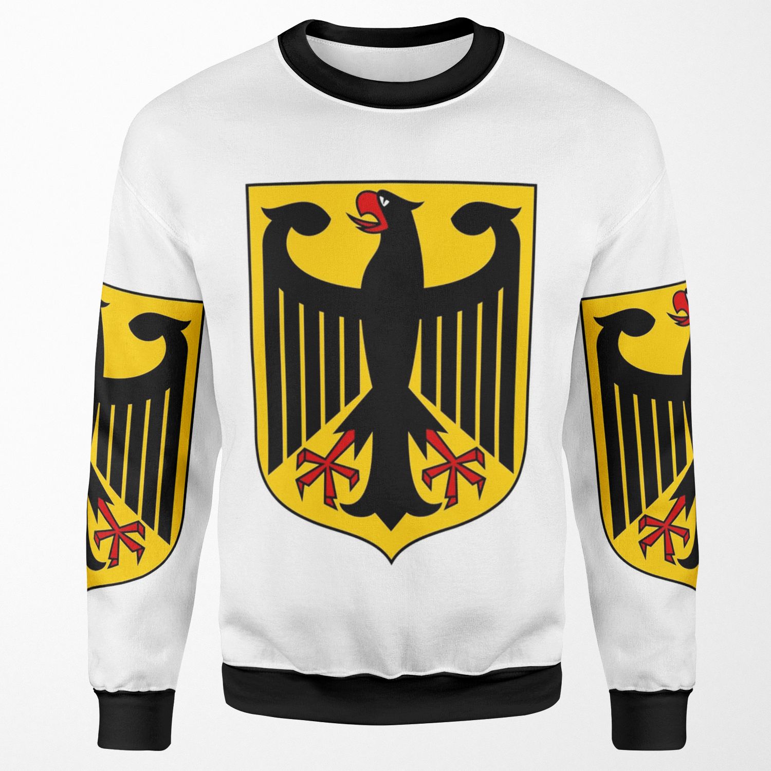 Bundesadler Bundeswappen Deutschlands German Emblem Germany All-over-print Unisex Sweatshirt