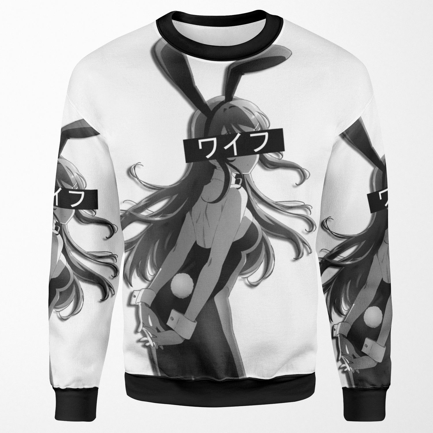 Bunny Girl Senpai Mai Sakurajima Waifu All-over-print Unisex Sweatshirt