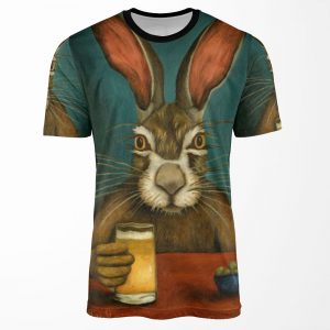 Bunny Hops All-over-print T-shirt