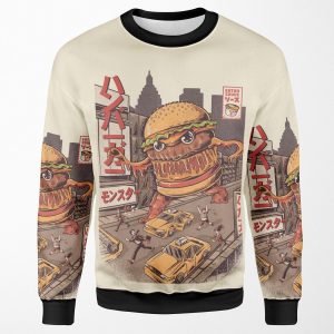 Burgerzilla All-over-print Unisex Sweatshirt