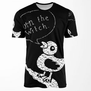 Burn The Witch White All-over-print T-shirt