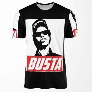 Busta Straight Busta Fan Art All-over-print T-shirt