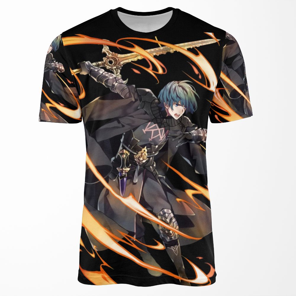 Byleth Male Sword Attack All-over-print T-shirt