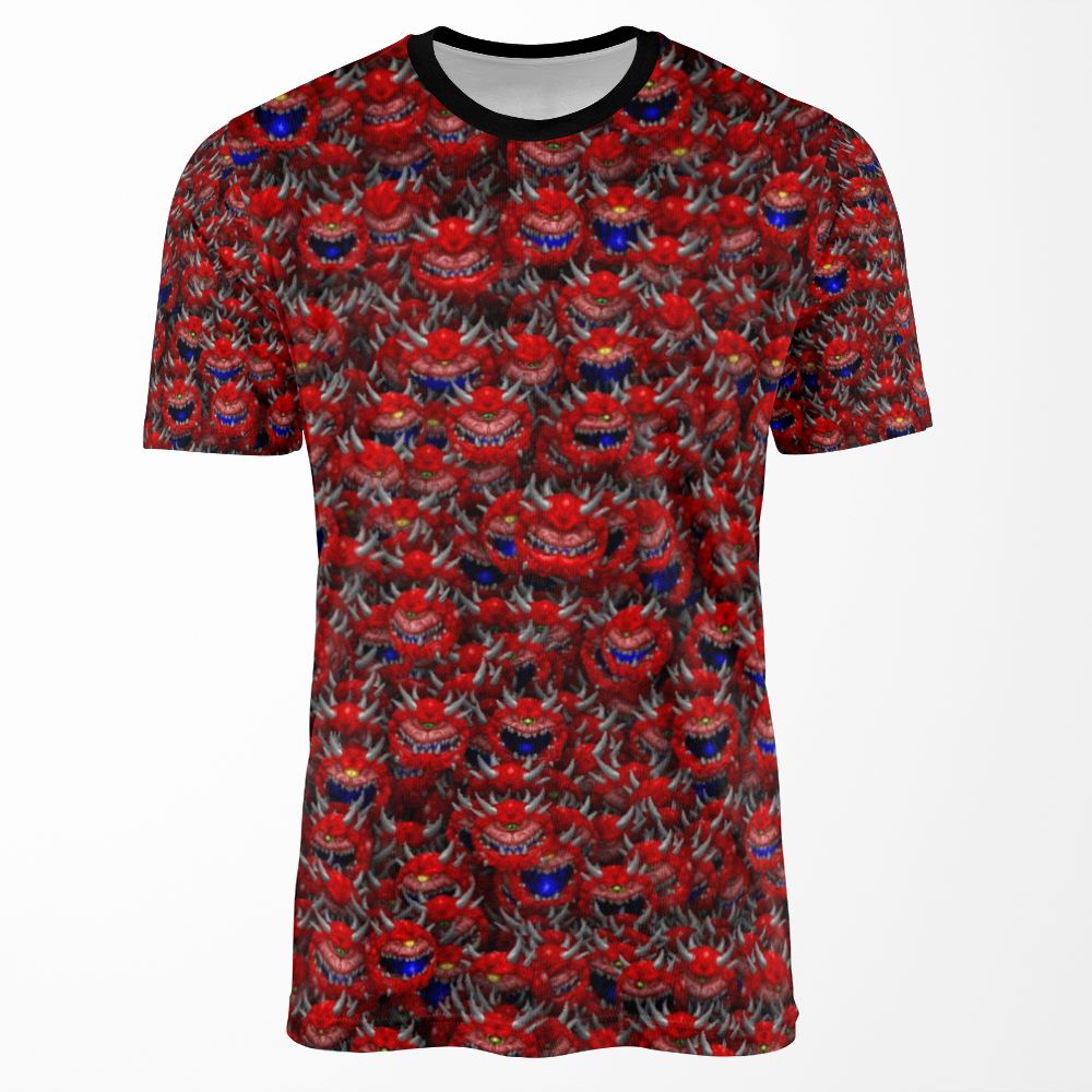 Cacodemons From Doom All-over-print T-shirt