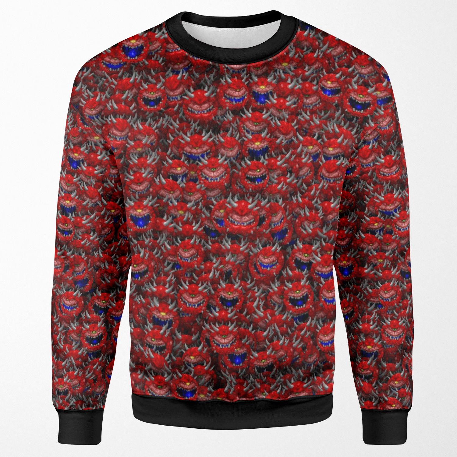Cacodemons From Doom All-over-print Unisex Sweatshirt