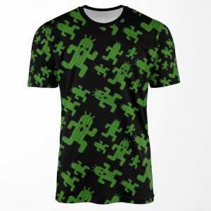 Cactuar Print All-over-print T-shirt