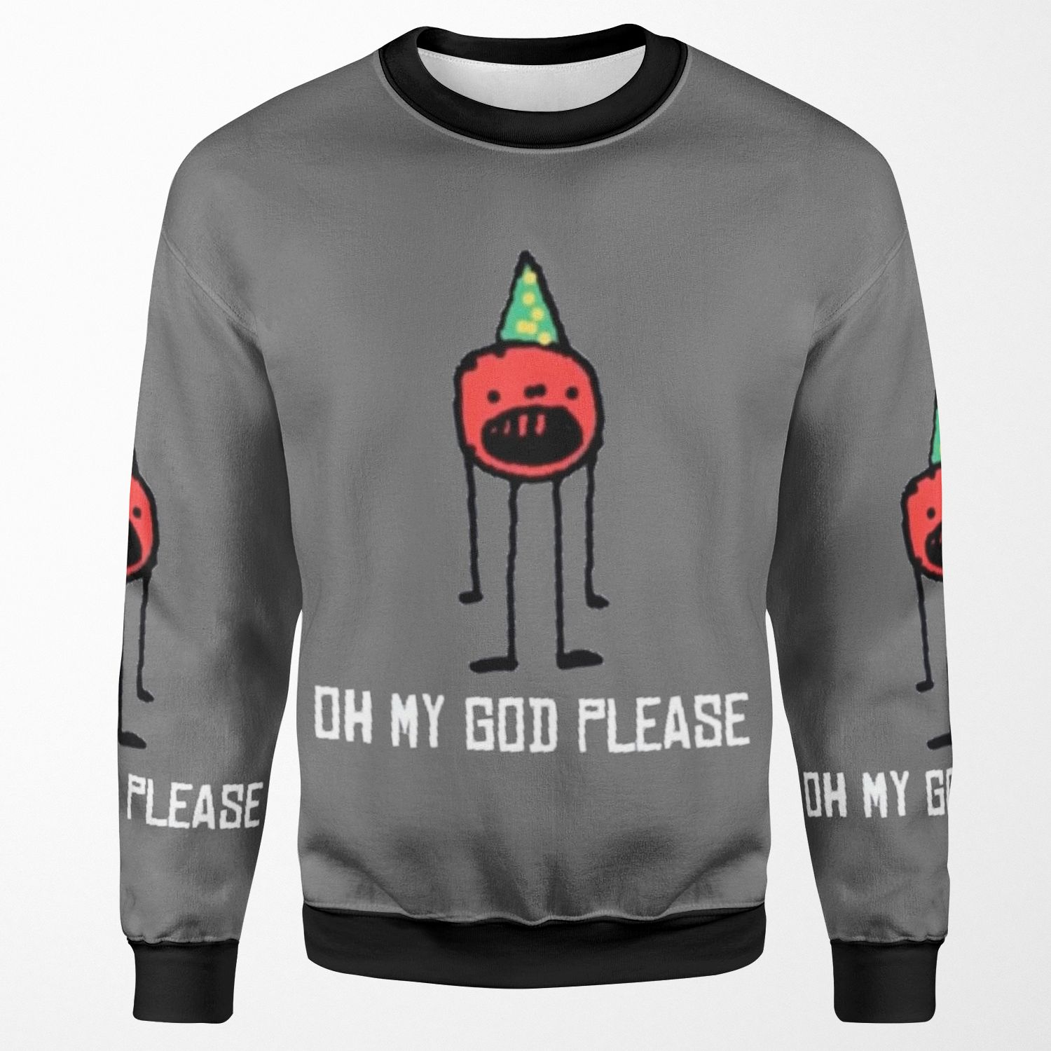 Callmecarson Oh My God Please All-over-print Unisex Sweatshirt