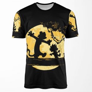 Calv And Hobb Shilloute 01 All-over-print T-shirt