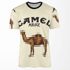 Camel Mirage Band All-over-print T-shirt