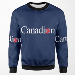 Canadian Airlines Logotype 01 All-over-print Unisex Sweatshirt