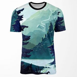 Canadian Mountain All-over-print T-shirt