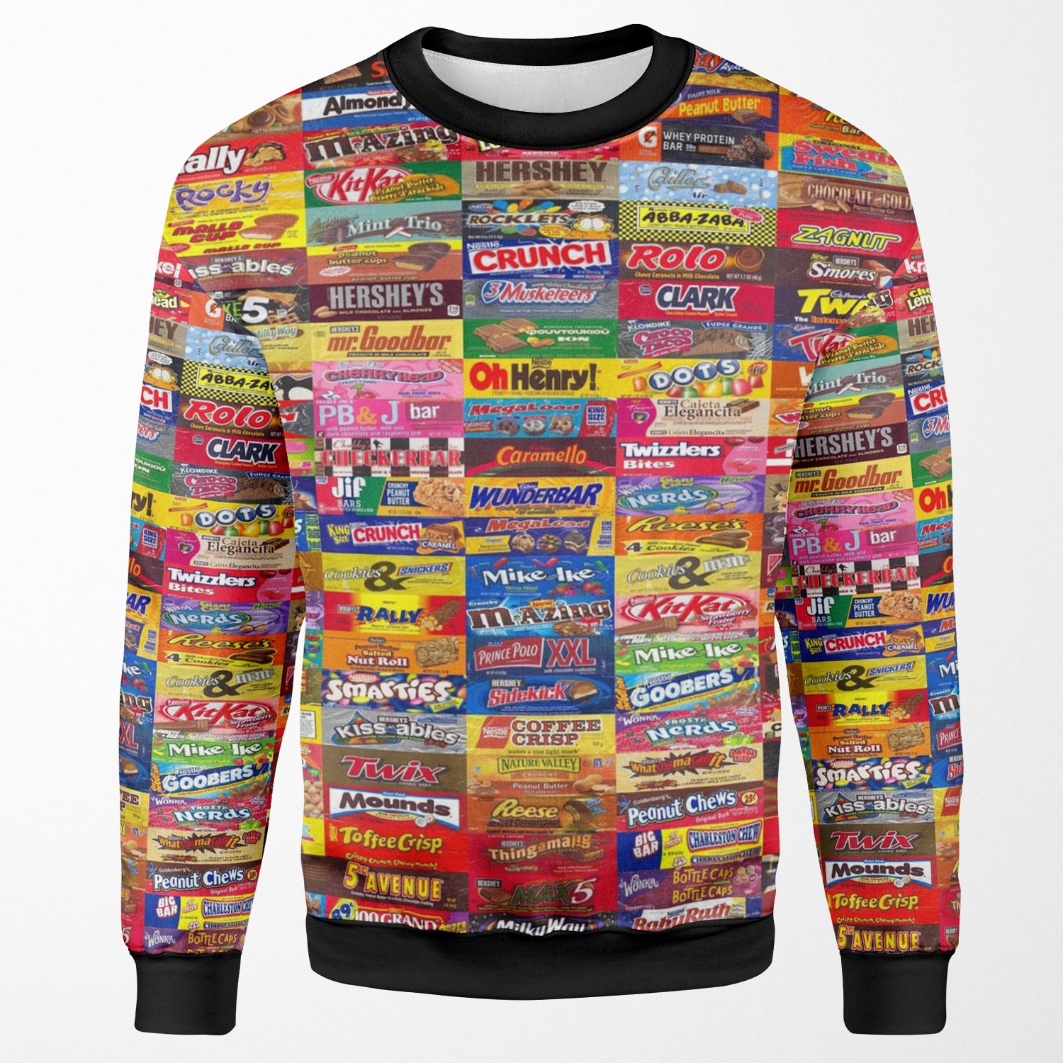 Candy Wrappers All-over-print Unisex Sweatshirt