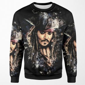 Captain Jack Sparrow All-over-print Unisex Sweatshirt