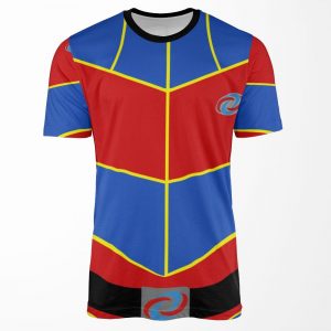 Captain Man Vest All-over-print T-shirt