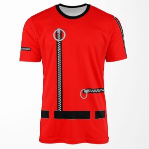 Captain Scarlet Blue Grey Whatever All-over-print T-shirt
