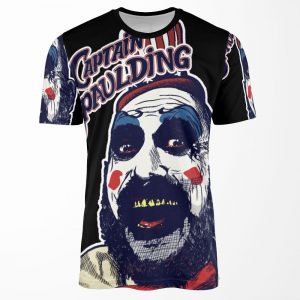 Captain Spaulding S Museum Of Monsters And Madmen All-over-print T-shirt