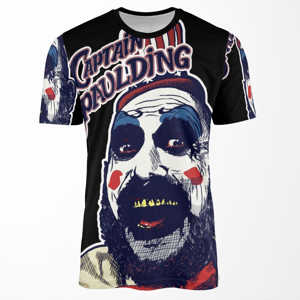 Captain Spaulding S Museum Of Monsters And Madmen All-over-print T-shirt