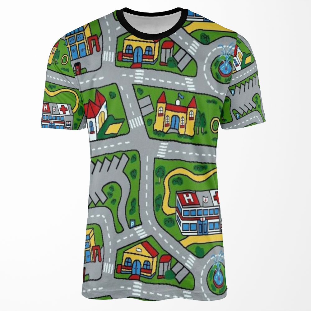 Car City Carpet All-over-print T-shirt
