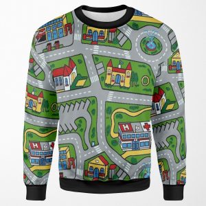 Car City Carpet All-over-print Unisex Sweatshirt