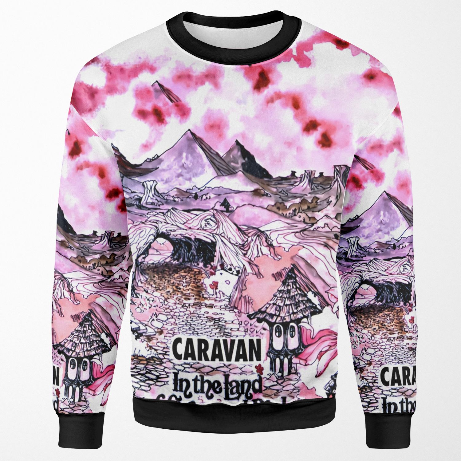 Caravan All-over-print Unisex Sweatshirt