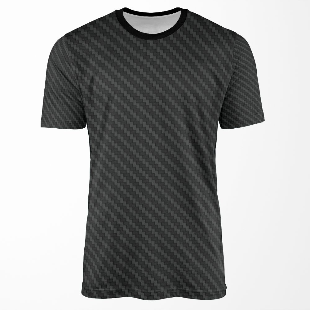 Carbon Fibre All-over-print T-shirt