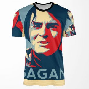 Carl Sagan All-over-print T-shirt