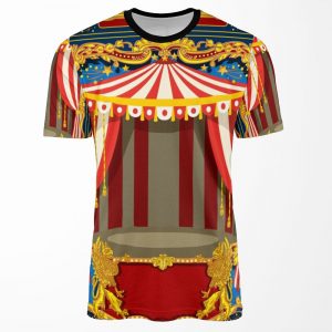 Carnival Circus Vintage All-over-print T-shirt
