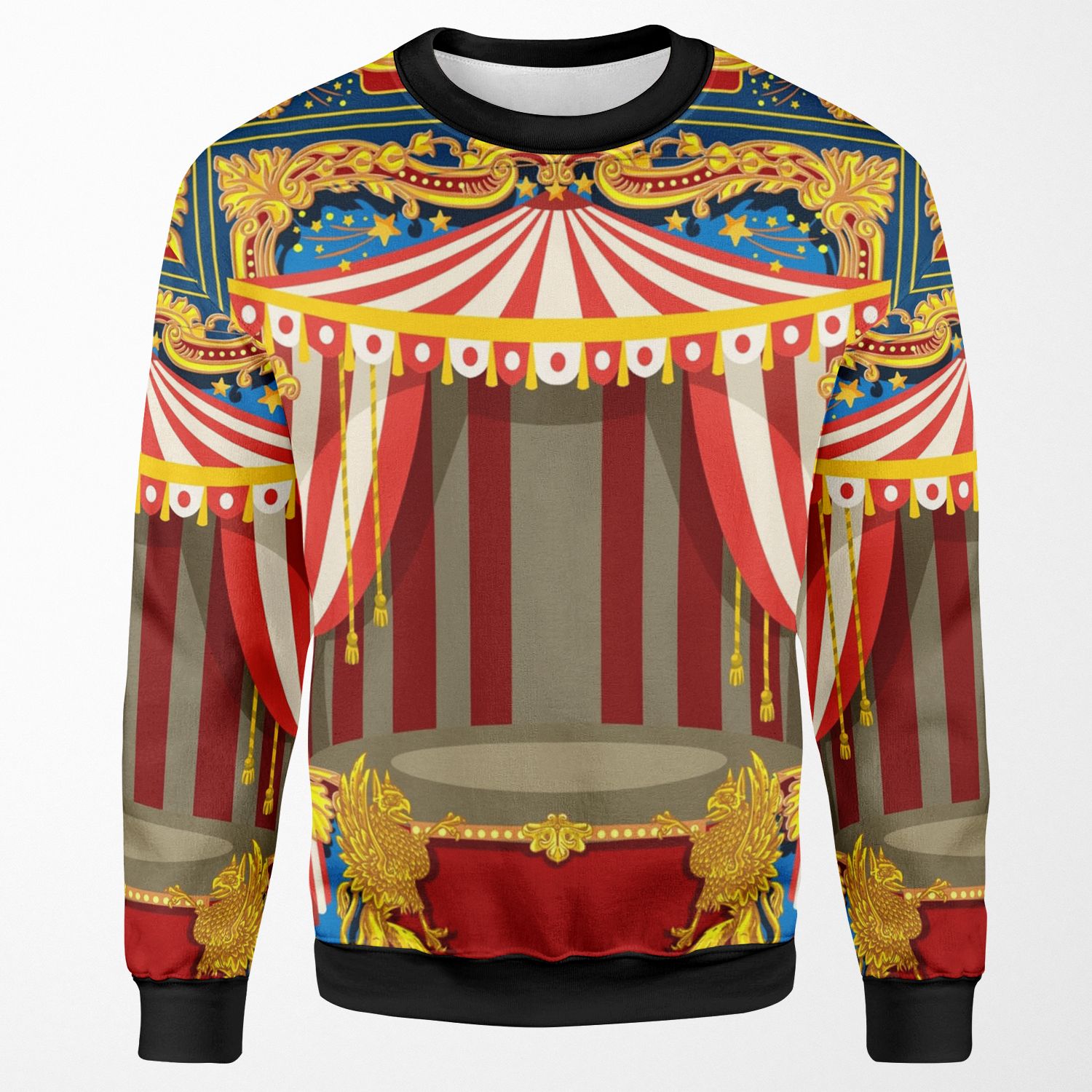 Carnival Circus Vintage All-over-print Unisex Sweatshirt