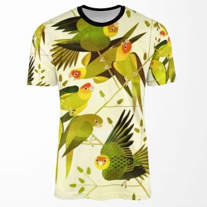 Carolina Parakeet All-over-print T-shirt