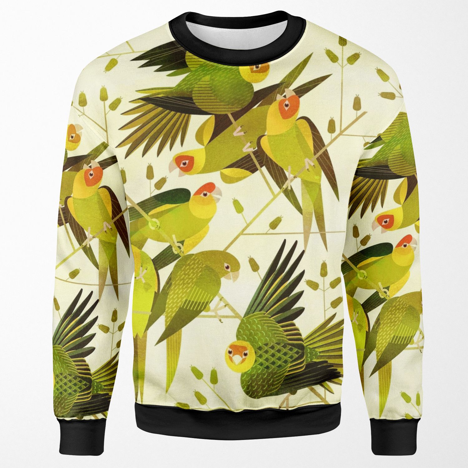 Carolina Parakeet All-over-print Unisex Sweatshirt