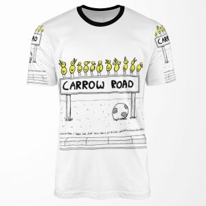 Carrow Road Canary Cartoon Inspired By Norwich City Fc All-over-print T-shirt