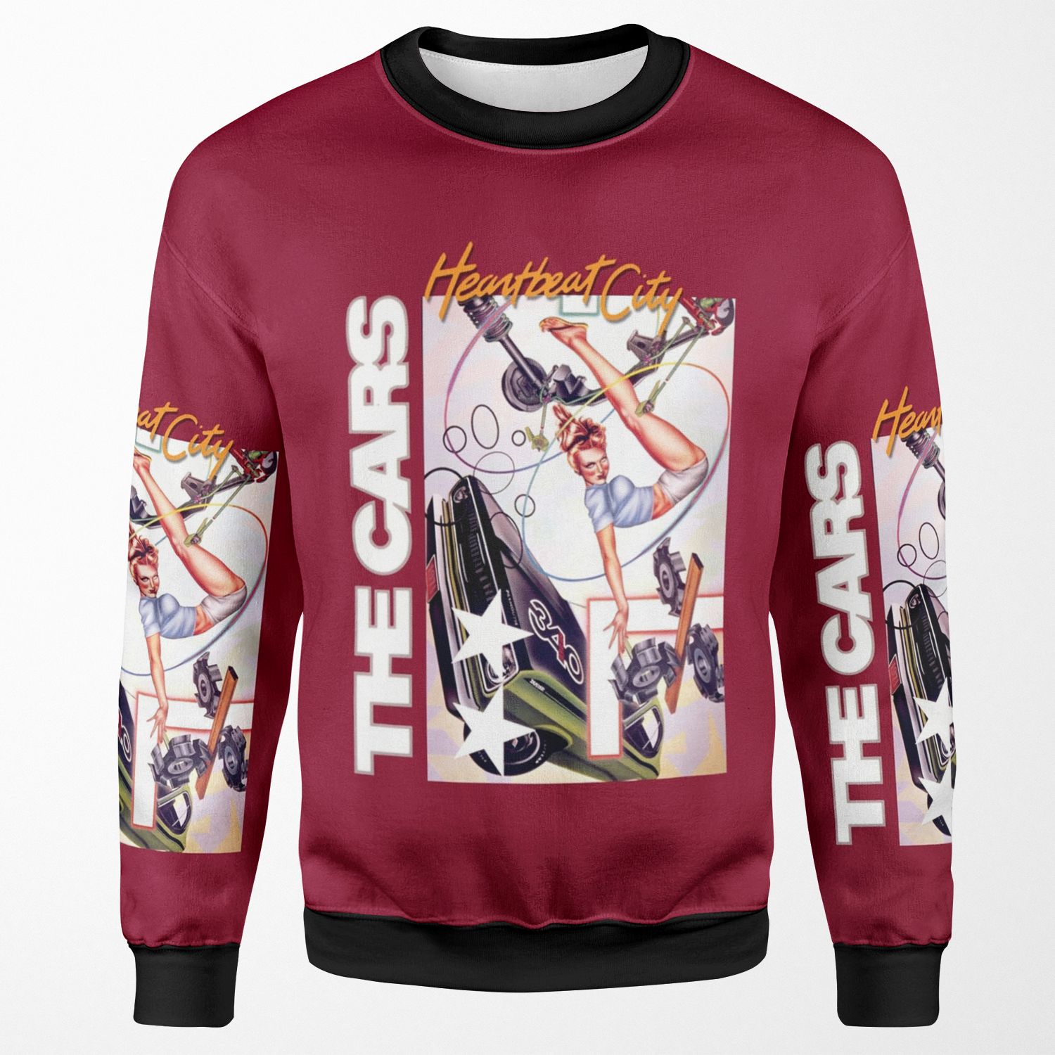 Cars Heartbeat City All-over-print Unisex Sweatshirt