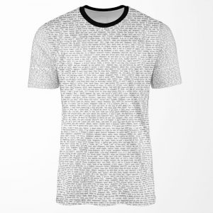 Cars Script All-over-print T-shirt