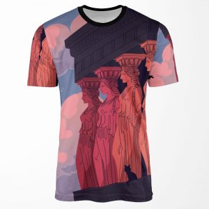 Caryatids At Dusk All-over-print T-shirt