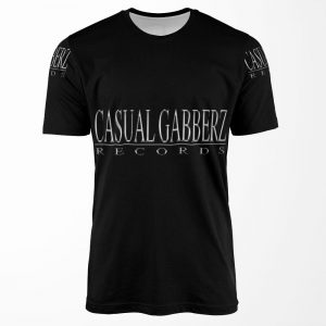 Casual Gabberz Records All-over-print T-shirt