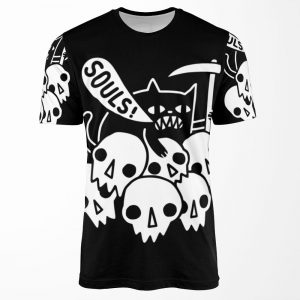 Cat Got Your Soul All-over-print T-shirt