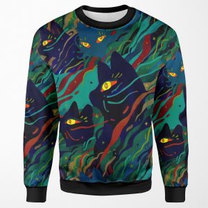 Caterwauling All-over-print Unisex Sweatshirt