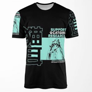 Catgirl All-over-print T-shirt