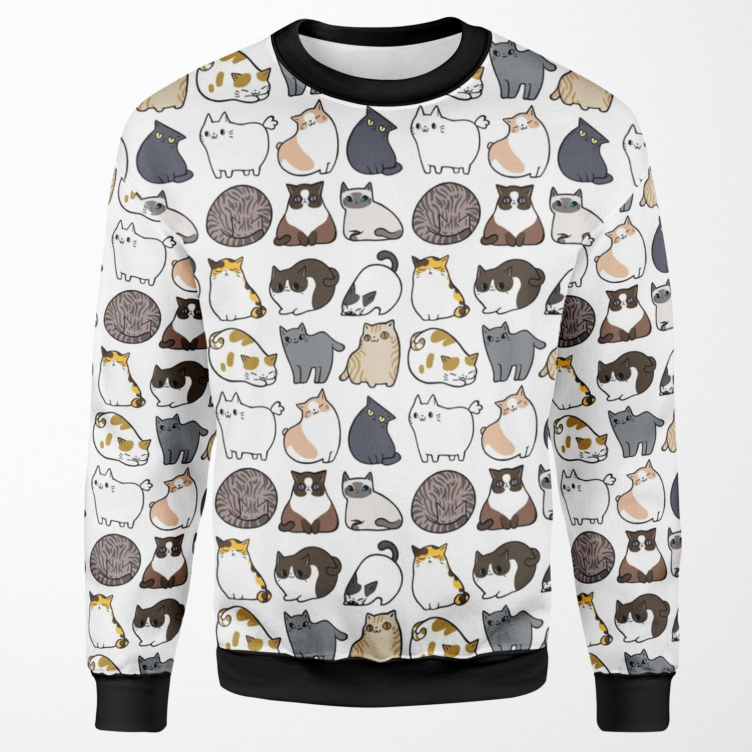 Cats Cats Cats All-over-print Unisex Sweatshirt