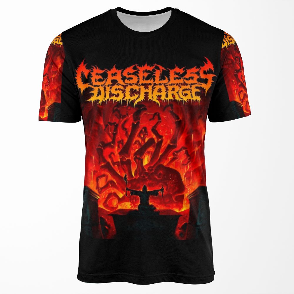Ceaseless Discharge All-over-print T-shirt