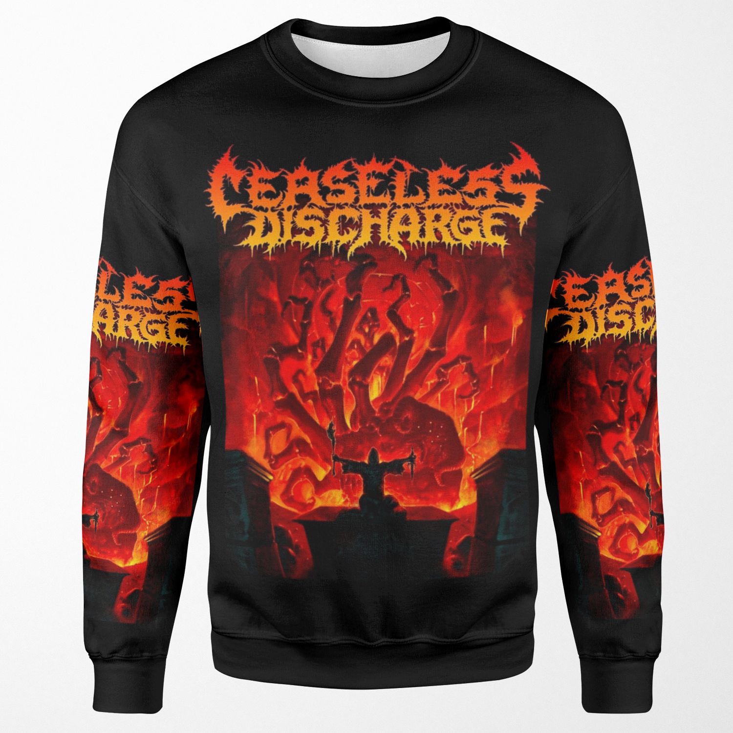 Ceaseless Discharge All-over-print Unisex Sweatshirt