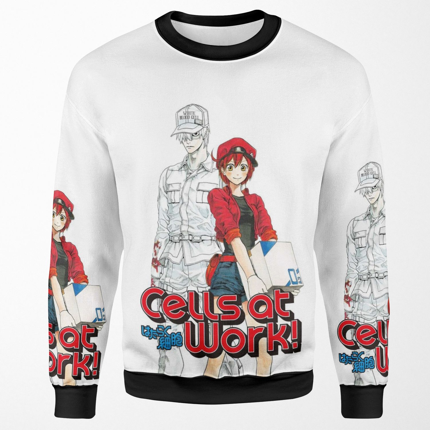 Cells At Work Lavori In Corpo All-over-print Unisex Sweatshirt
