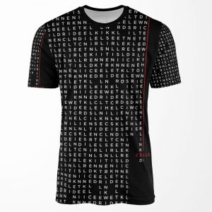 Cells Interlinked All-over-print T-shirt