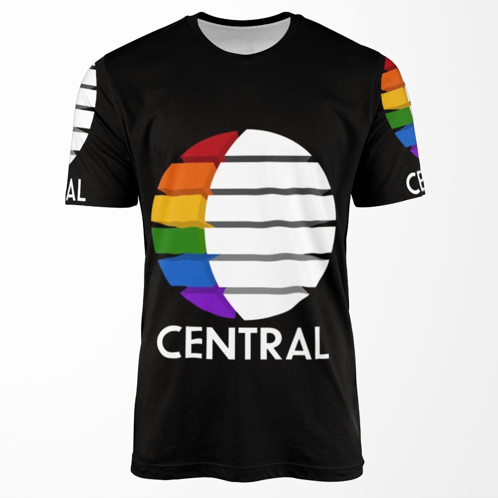 Central Tv All-over-print T-shirt