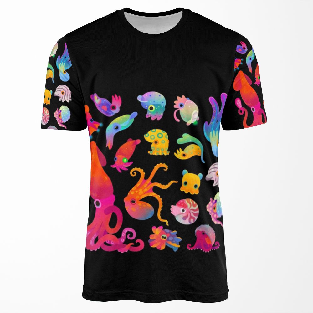 Cephalopod All-over-print T-shirt