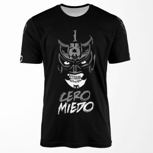 Cero Miedo Pentagon Dark Lucha Underground Wrestler All-over-print T-shirt