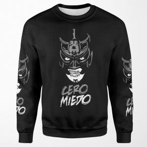Cero Miedo Pentagon Dark Lucha Underground Wrestler All-over-print Unisex Sweatshirt