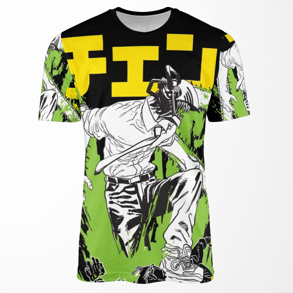 Chainsaw Warrior All-over-print T-shirt