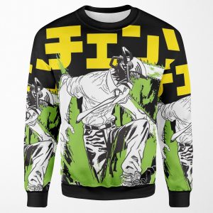 Chainsaw Warrior All-over-print Unisex Sweatshirt
